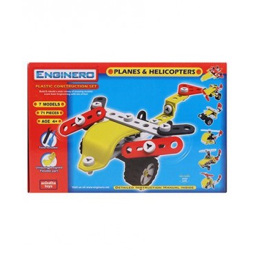 Enginero Plastic Aircraft Construction Set 71 Pieces